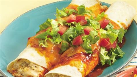 Spicy Chicken Enchiladas for Two recipe from Betty Crocker