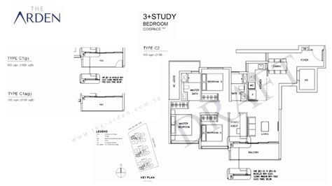 The-Arden-Floor-Plan-3+Study – The Arden