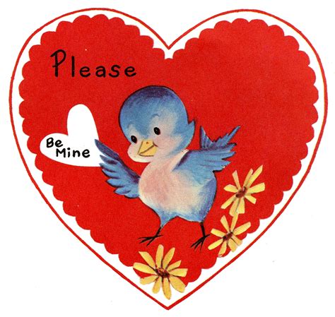 A Happy Bluebird: Valentine's Day