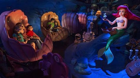 Under the Sea - Journey of the Little Mermaid ride Disney World Orlando Florida - YouTube