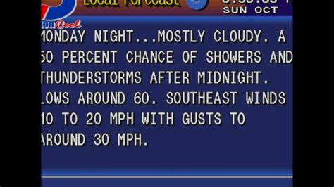 WeatherSTAR 4000 Simulator - Bellevue, NE Weather - YouTube