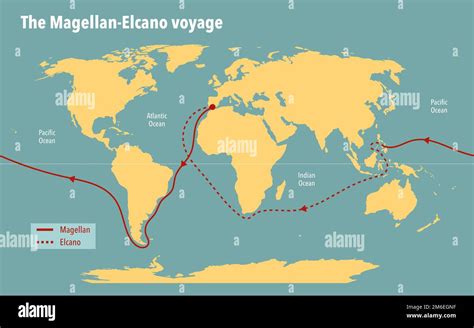 Ferdinand Magellan Route