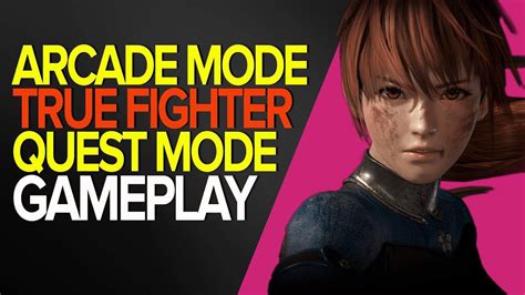 DEAD OR ALIVE 6 - ARCADE & QUEST GAMEPLAY - YouTube