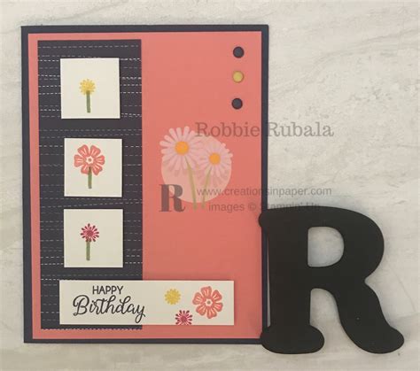 Creative Handmade Birthday Card Idea - Creations in Paper