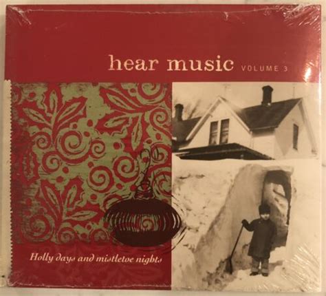 Hear Music Volume 3 Holly Days & Mistletoe Nights Christmas music CD Starbucks | eBay