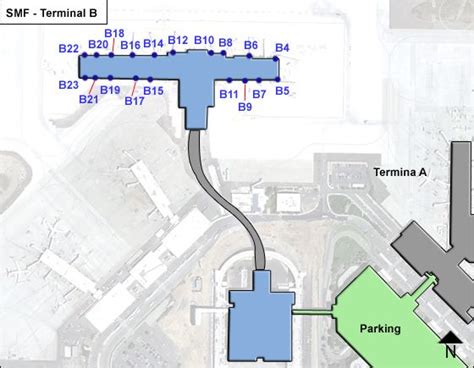 Sacramento Airport Terminal Map