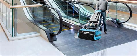 Escalator Cleaning Machines | Rotowash Travelator Cleaner