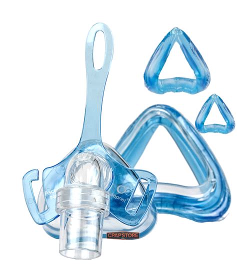 Sleepnet Ascend Blue AirGel Vented Nasal CPAP / BiPAP Mask with ...