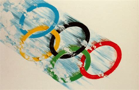 The Official Poster for the 1968 Winter Olympics – George Hahn