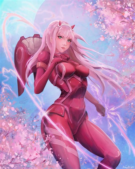 Zero Two Fanart : r/DarlingInTheFranxx