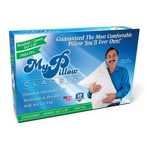 MyPillow Classic Queen Size Pillow, Firm Support - Walmart.com ...