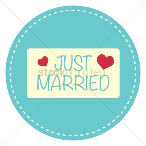 Just Married Vector at Vectorified.com | Collection of Just Married ...