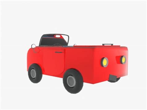 Red Car Free 3D Models download - Free3D