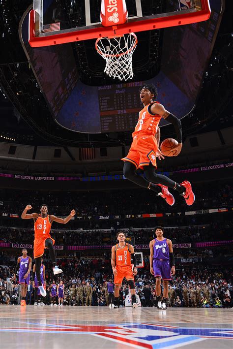 2020 NBA All-Star - Rising Stars Game Photograph by Jesse D. Garrabrant ...