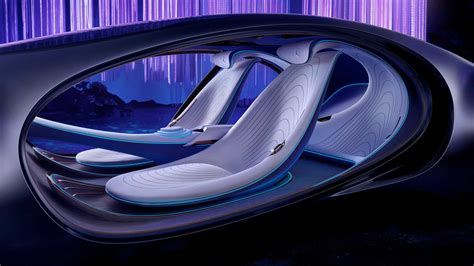 Mercedes-Benz VISION AVTR is a Real Avatar-Inspired Car That Can Drive Sideways - TechEBlog