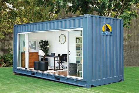 Shipping Container Homes - Royal Wolf Outdoor Room - Busyboo | Maison modulable, Maison ...