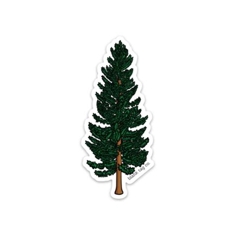 The Pine Tree Sticker