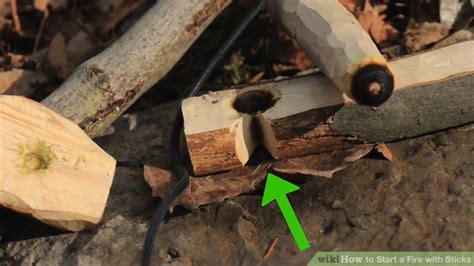 How to Start a Fire with Sticks (with Pictures) - wikiHow