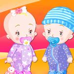 Play Baby Twins Dress Up @ UBBX Free Games