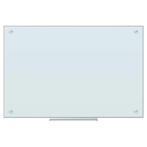 Frameless Magnetic Glass Dry Erase Board (36" x 24") - Walmart.com