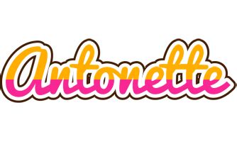 Antonette Logo | Name Logo Generator - Smoothie, Summer, Birthday, Kiddo, Colors Style