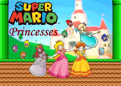 Super Mario Princesses - Super Mario Bros. Wallpaper (41680321) - Fanpop