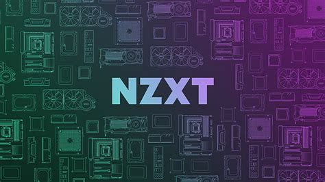 NZXT Purple 4K Wallpaper