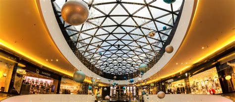 Interior of the Sihlcity Shopping Mall at Christmas Time Editorial ...