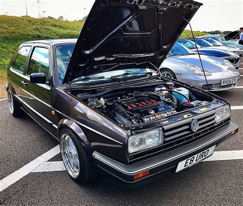 Love the look of this MK2 Golf! Especially with that VR6 engine