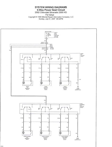 Way Power Seats Wiring Diagram Gm - Car Audio Diagrams