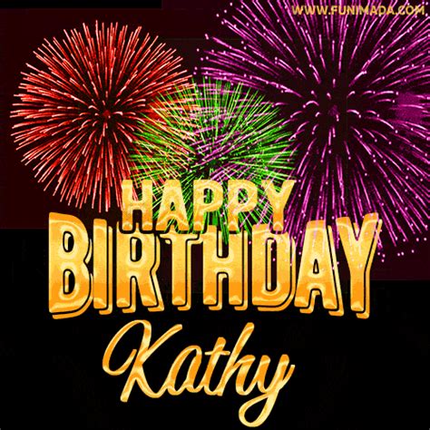 Happy Birthday Kathy GIFs - Download on Funimada.com