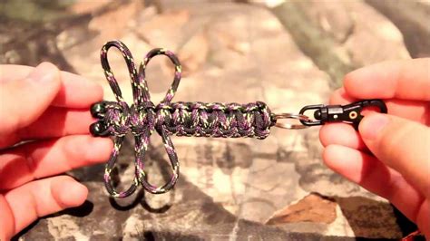 Paracord Dragonfly Keychain tutorial!!!! - YouTube