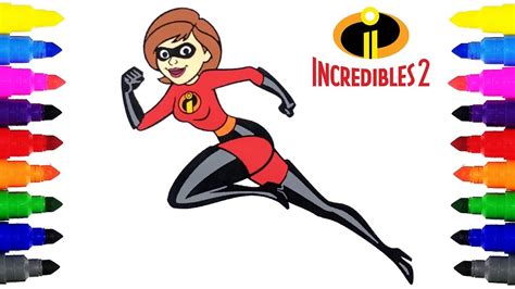 Elastigirl Coloring Pages