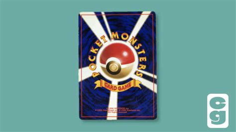 Every Pokemon Card Back Design [Complete List] - Card Gamer