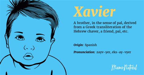 Xavier Name Meaning, Origin, Popularity, Boy Names Like Xavier - Mama Natural