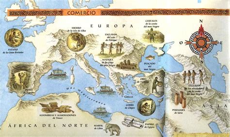 Map of Ancient World Trade