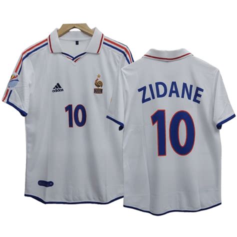 Zidane France 2000 Away Jersey | Retro Collection - Cyberried Store