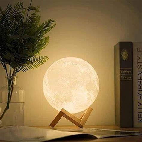 6W Table Top 7 Color Moon Lamp at Rs 324/piece in Bengaluru | ID ...