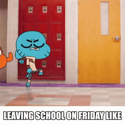 School Friday GIF - School Friday Gumball - Discover & Share GIFs