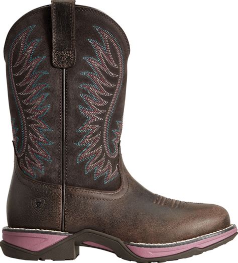 Ariat - Ariat Women's Anthem Composite Toe Western Boots - Walmart.com - Walmart.com