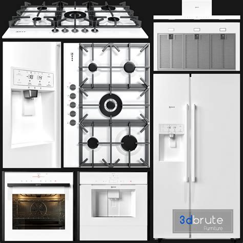 Neff Appliance Collection 3d model Buy Download 3dbrute