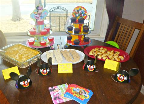 Mickey Mouse Clubhouse Themed Birthday Party