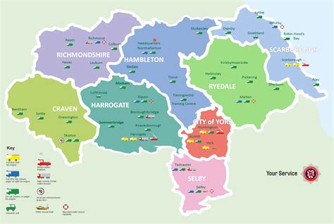 Current map - Police, Fire and Crime Commissioner North Yorkshire