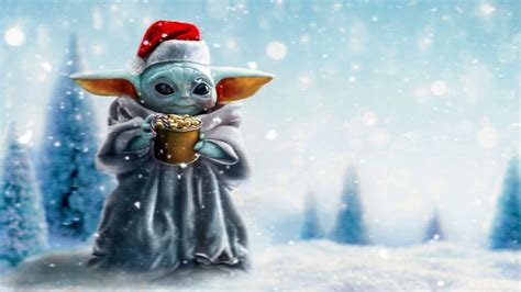 Baby Yoda Christmas Wallpapers - Top Free Baby Yoda Christmas ...