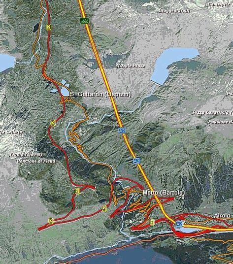 a map shows the roads that have been blocked off from each other