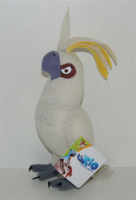 RIO THE MOVIE - NIGEL Cockatoo Soft Toy 22cm tall BNWT | eBay