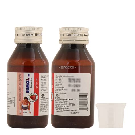 Sumo L 125 MG Syrup - Uses, Dosage, Side Effects, Price, Composition | Practo