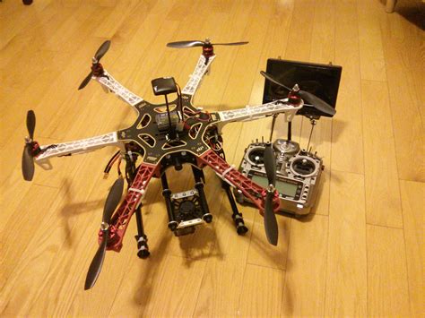 DJI F550 hexcopter drone | A DJI F550 hexacopter with a Pixh… | Flickr