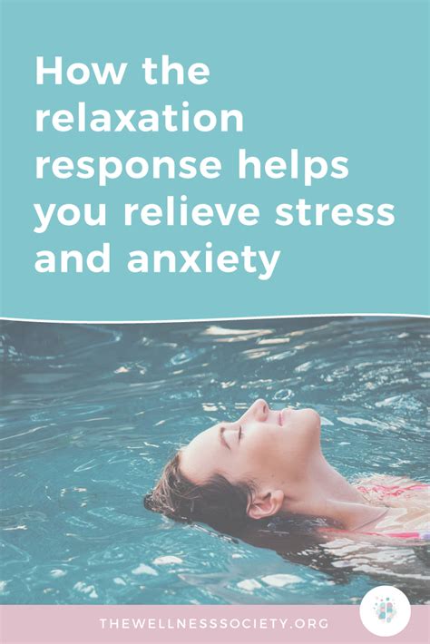 How the Relaxation Response Relieves Stress and Physical Anxiety - The ...