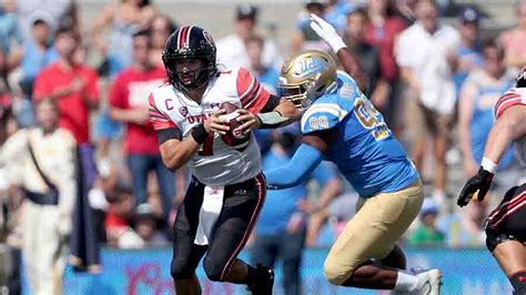 Cam Rising Runs In TD, Gets Two-Point Conversion Against UCLA